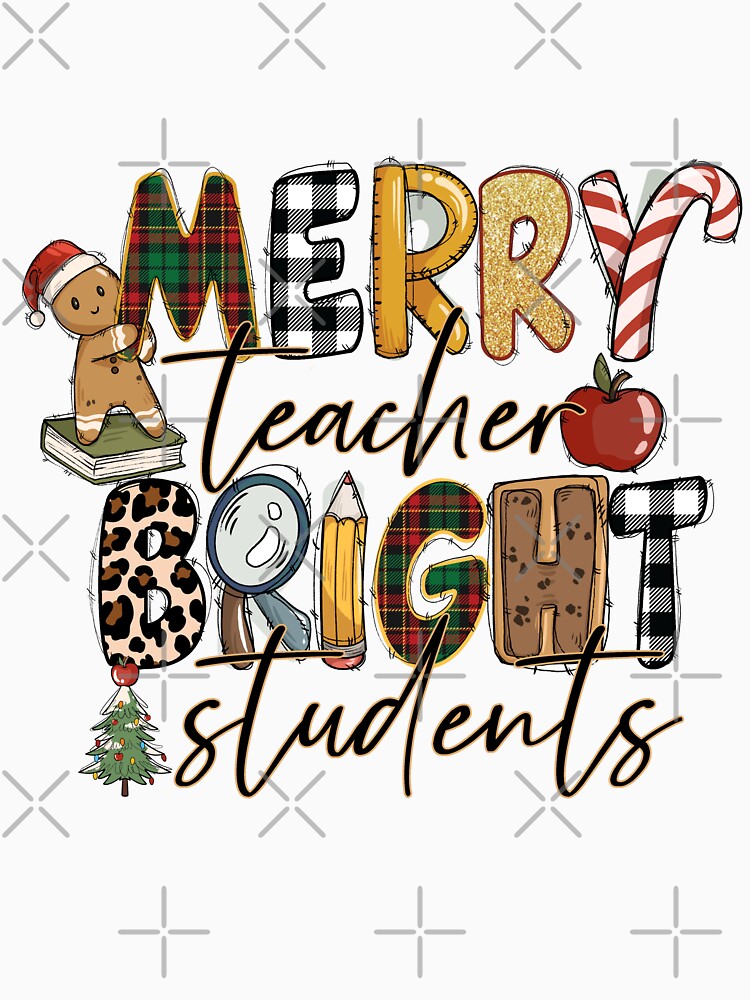 Merry Teacher Britgh Student by formylovelydog T-Shirts, Hoodie, Sweatshirt | BlankRebels.com (Image 3)