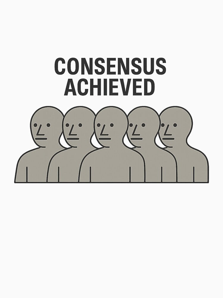 Consensus Achieved – NPC Meme Design by NPCDegen T-Shirts, Hoodie, Sweatshirt | BlankRebels.com (Image 3)