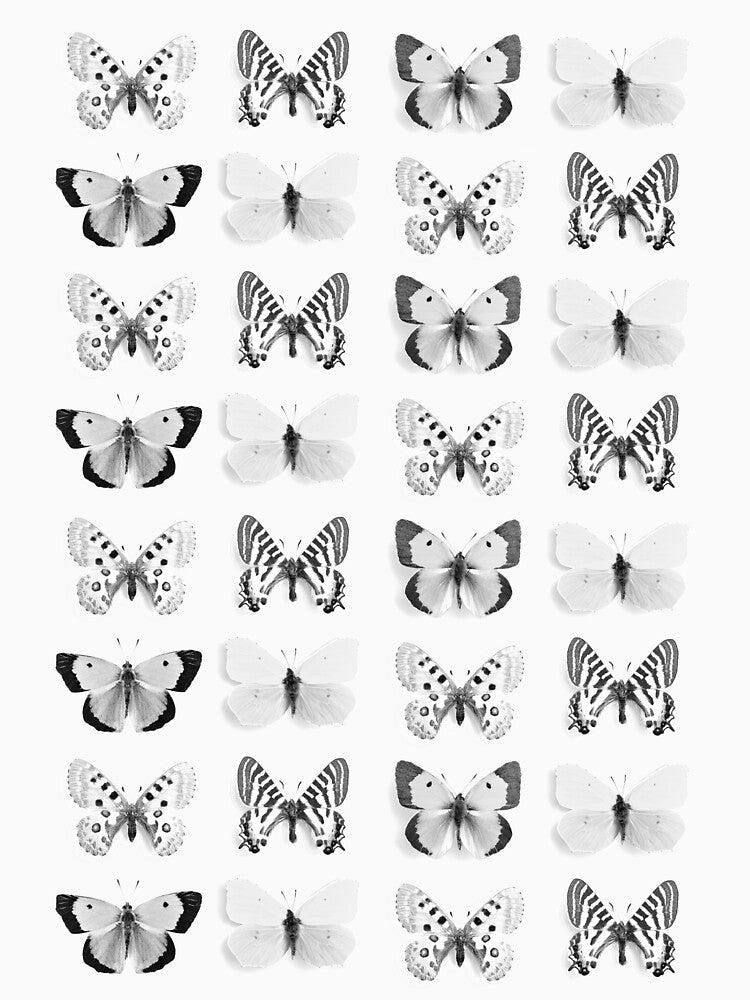 Vintage White and Black Scientific Butterfly Phone Case by shopY2K T-Shirts, Hoodie, Sweatshirt | BlankRebels.com (Image 3)
