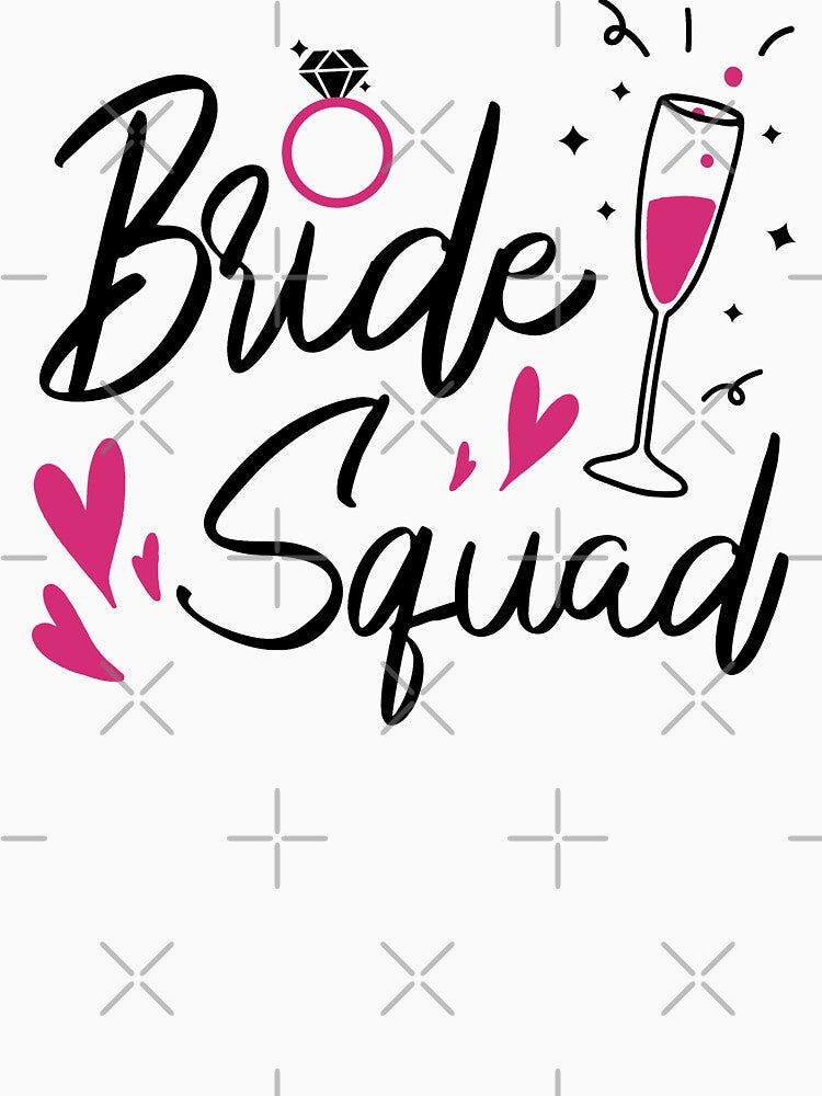 Bride Squad by ARY9 T-Shirts, Hoodie, Sweatshirt | BlankRebels.com (Image 3)