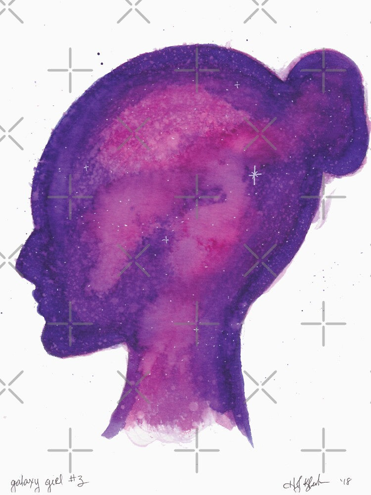 Galaxy Girl #3 by AechJaynPigment T-Shirts, Hoodie, Sweatshirt | BlankRebels.com (Image 3)