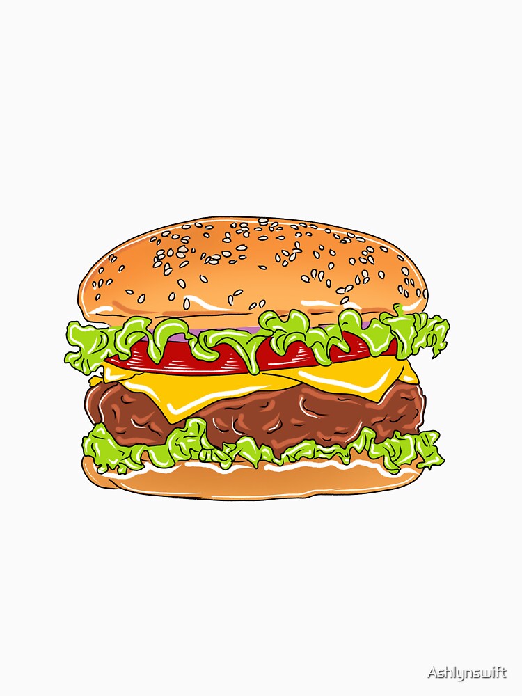 Burger by Ashlynswift T-Shirts, Hoodie, Sweatshirt | BlankRebels.com (Image 3)