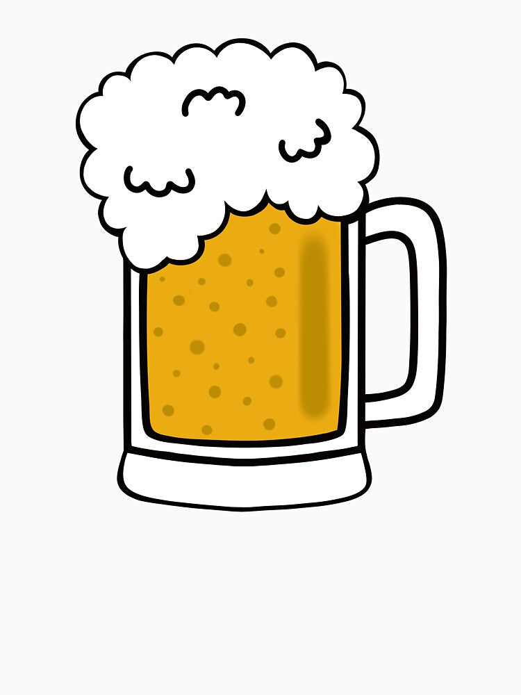 Frosty Mug Of Beer by Sartoris Art