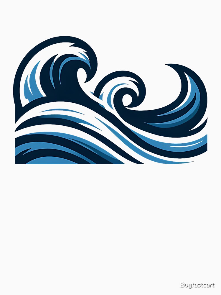 Ocean waves by Buyfastcart T-Shirts, Hoodie, Sweatshirt | BlankRebels.com (Image 3)