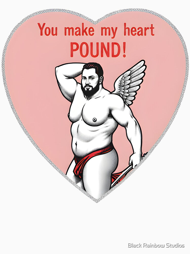 You make my Heart POUND by Black Rainbow Studios T-Shirts, Hoodie, Sweatshirt | BlankRebels.com (Image 3)