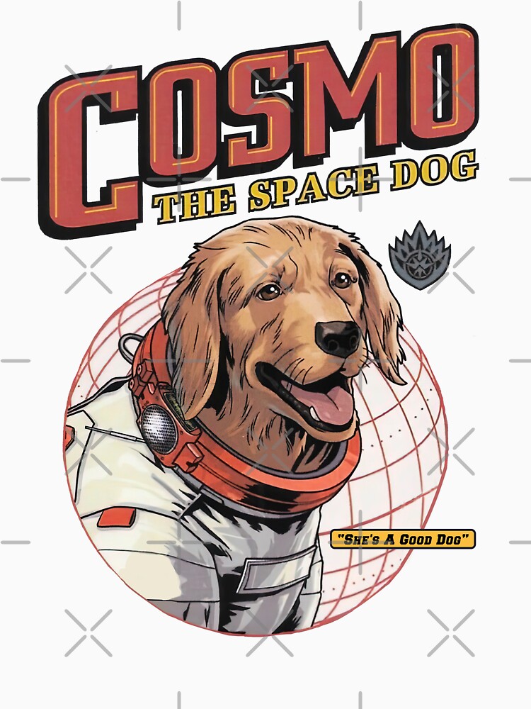 Cosmo The Space Dog by graphic-genie T-Shirts, Hoodie, Sweatshirt | BlankRebels.com (Image 3)