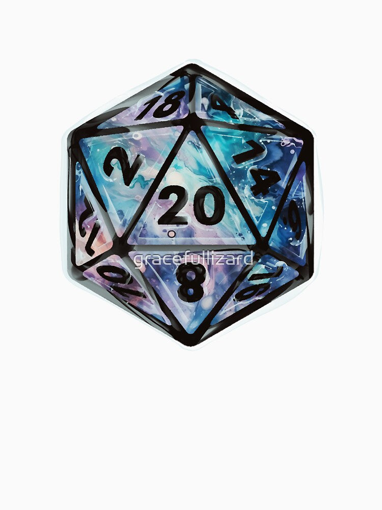 D20 - Water Magic by gracefullizard T-Shirts, Hoodie, Sweatshirt | BlankRebels.com (Image 3)