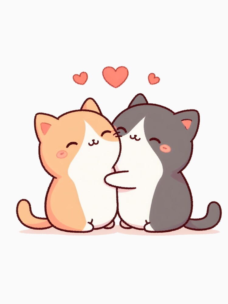Cat Couple Valentine's Day by LemuellTrends T-Shirts, Hoodie, Sweatshirt | BlankRebels.com (Image 3)