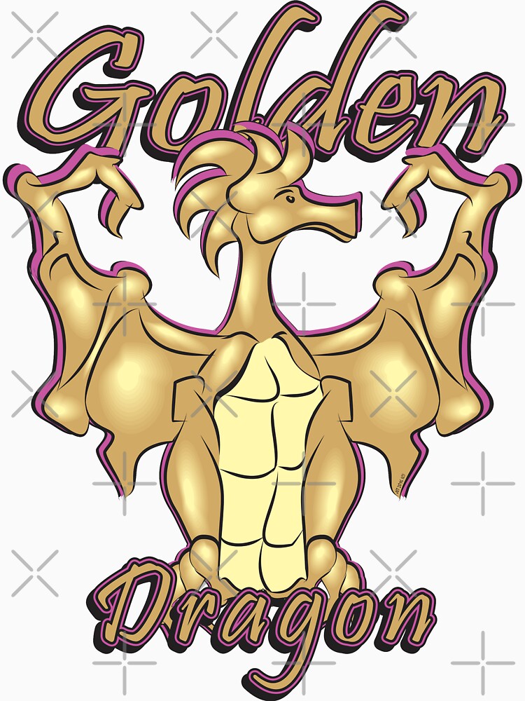 Golden Dragon by MontanaJack T-Shirts, Hoodie, Sweatshirt | BlankRebels.com (Image 3)