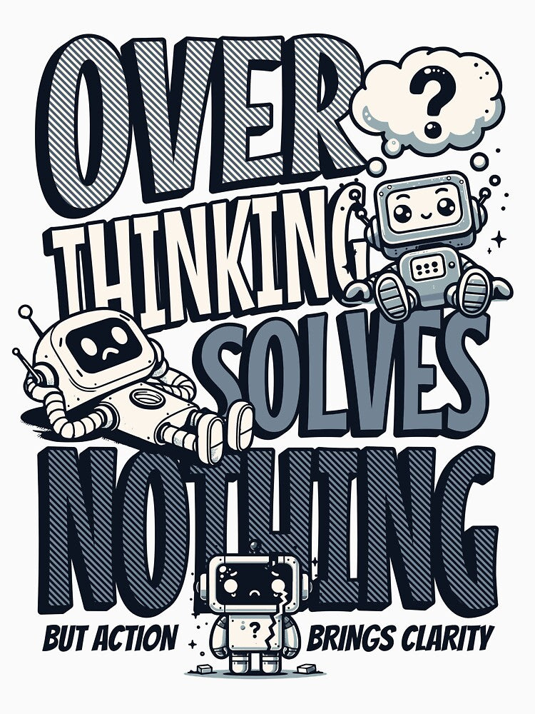 Overthinking Solves Nothing by SimplyAnika T-Shirts, Hoodie, Sweatshirt | BlankRebels.com (Image 3)