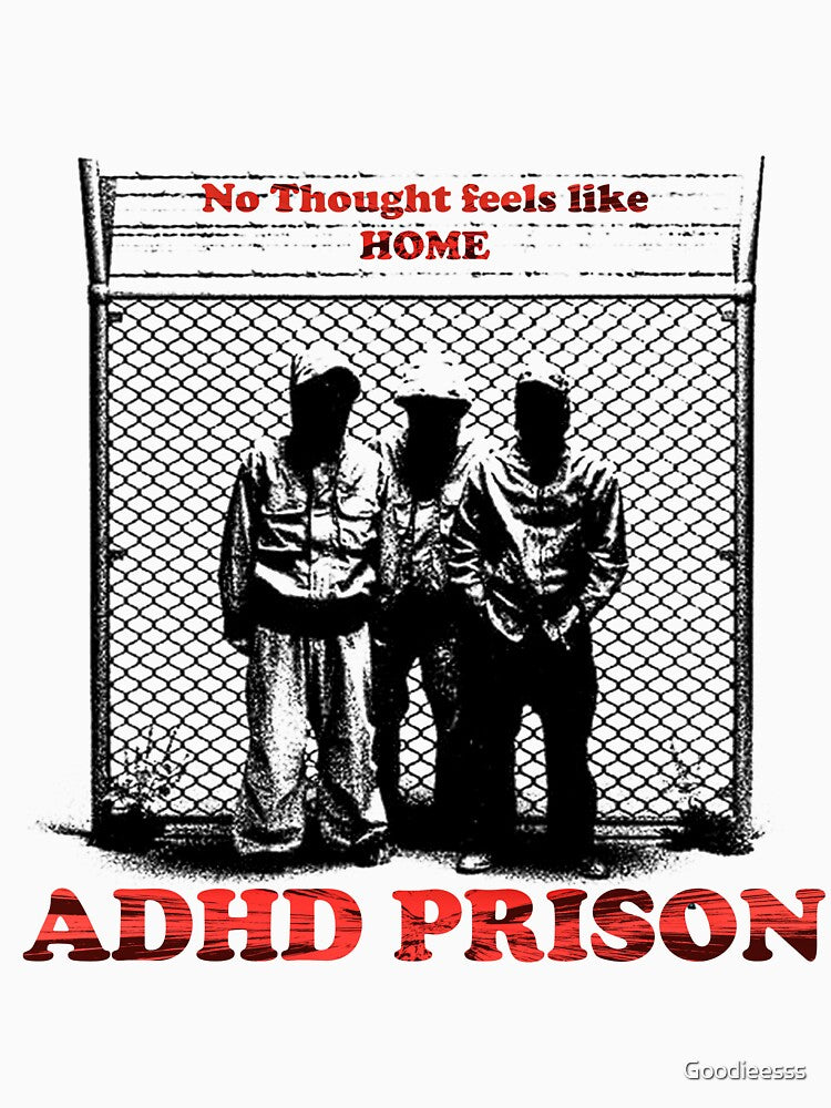 ADHD Brain Club — Chaotic Good Energy T‑Shirt Design by Goodieesss Hoodie, Sweatshirt | BlankRebels.com (Image 3)