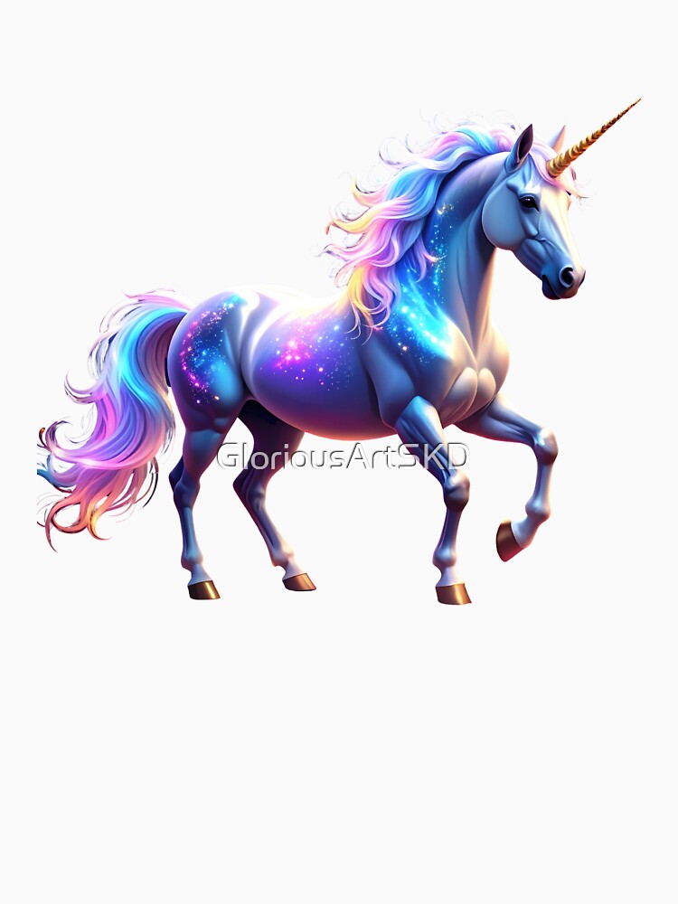 Wonderful Shiny Unicorn by GloriousArtSKD T-Shirts, Hoodie, Sweatshirt | BlankRebels.com (Image 3)