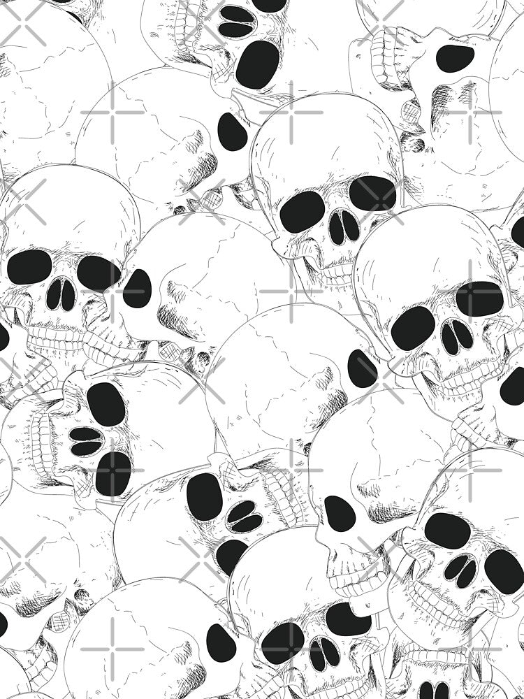 Skull Pattern by THE OTAKU SHOP T-Shirts, Hoodie, Sweatshirt | BlankRebels.com (Image 3)