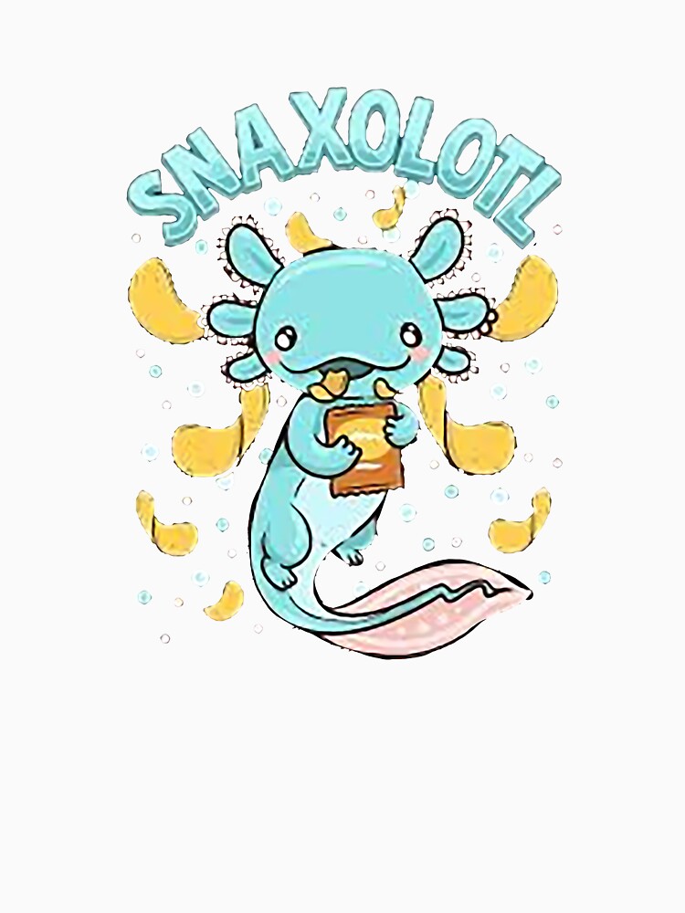 Snaxolotl, Funny Axolotl, Mexican Axolotl Cute, Cute Axolotl, Axolotl Fan by HaroldDesign T-Shirts, Hoodie,... (Image 3)