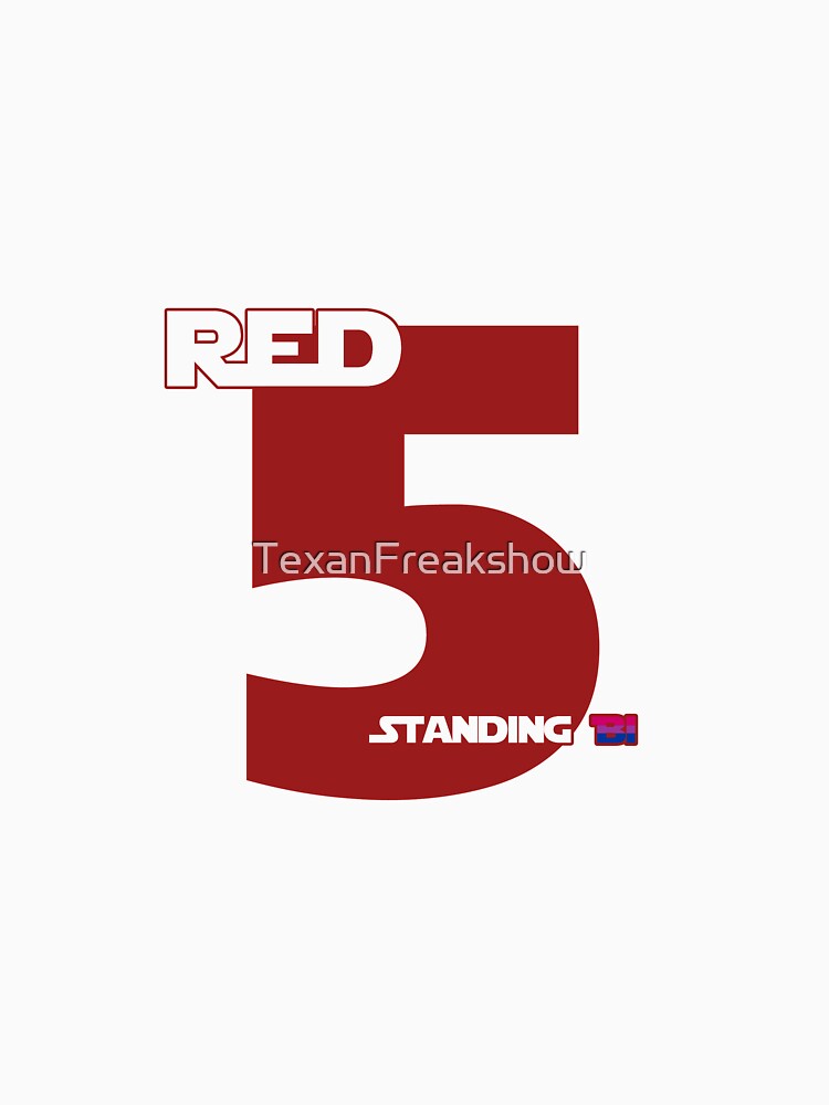 Red Five Standing Bi - Pride by TexanFreakshow T-Shirts, Hoodie, Sweatshirt | BlankRebels.com (Image 3)