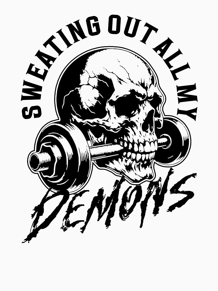 Sweating Out All My Demons by PatternGallery T-Shirts, Hoodie, Sweatshirt | BlankRebels.com (Image 3)
