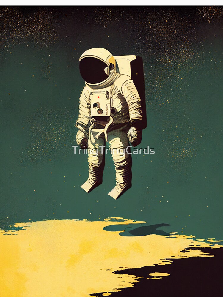 Astronaut #2 by TringTringCards T-Shirts, Hoodie, Sweatshirt | BlankRebels.com (Image 2)
