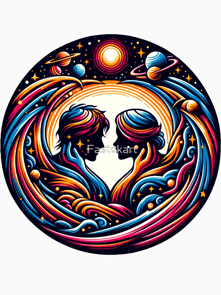 Love In The Galaxy by Fastokart T-Shirts, Hoodie, Sweatshirt | BlankRebels.com (Image 3)