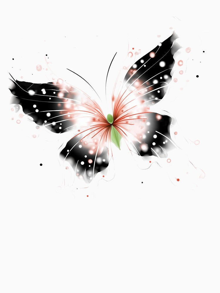 Y2K Butterfly – Neon Glow Abstract Wing Art by Melody Splash T-Shirts, Hoodie, Sweatshirt | BlankRebels.com (Image 3)
