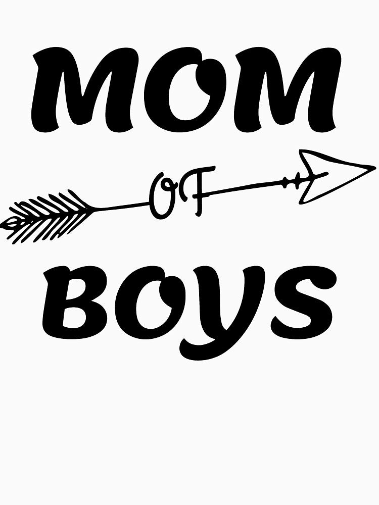 Mom of 1 2 3 Boys Arrow T Cute Mothers Day Mama Gift by BeYourOwnHero T-Shirts, Hoodie, Sweatshirt (Image 3)