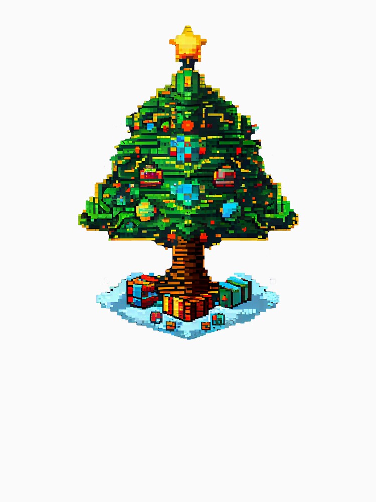 Christmas tree! by Pixelarium T-Shirts, Hoodie, Sweatshirt | BlankRebels.com (Image 3)
