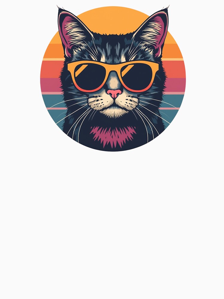 Retro Cat T-Shirts, Hoodie, Sweatshirt