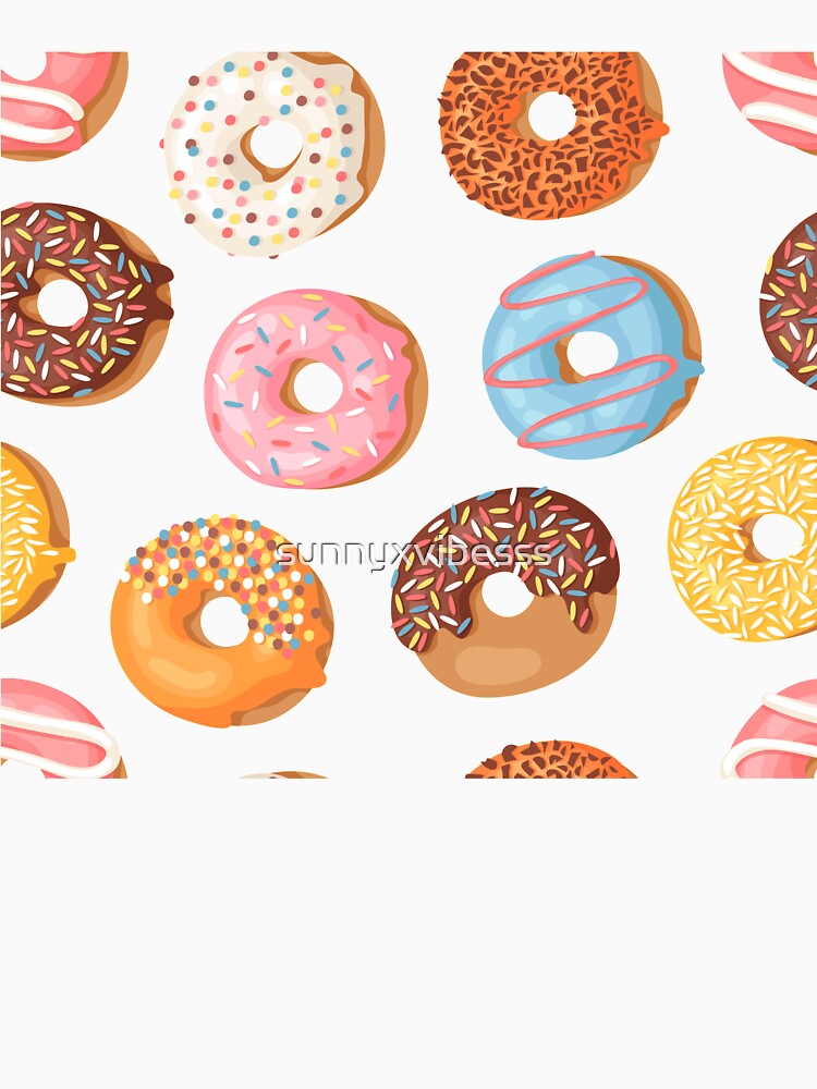 Donut Pattern by sunnyxvibesss T-Shirts, Hoodie, Sweatshirt | BlankRebels.com (Image 3)