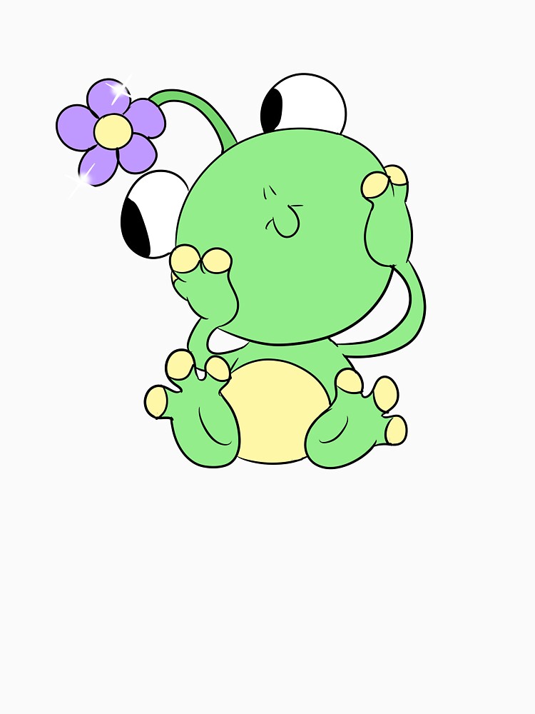 Flower Frog (purple) by gross-girl99 T-Shirts, Hoodie, Sweatshirt | BlankRebels.com (Image 3)