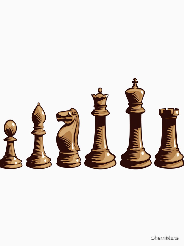 Chess Pieces by SherriMans T-Shirts, Hoodie, Sweatshirt | BlankRebels.com (Image 3)