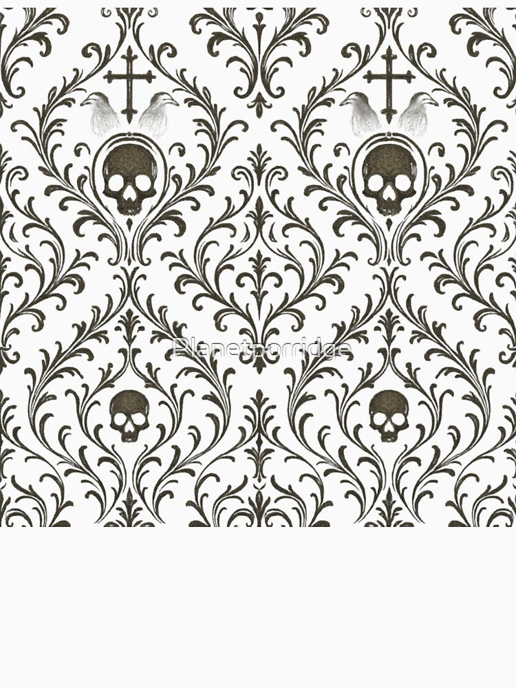 Gothic Skull Design by Planetporridge T-Shirts, Hoodie, Sweatshirt | BlankRebels.com (Image 3)