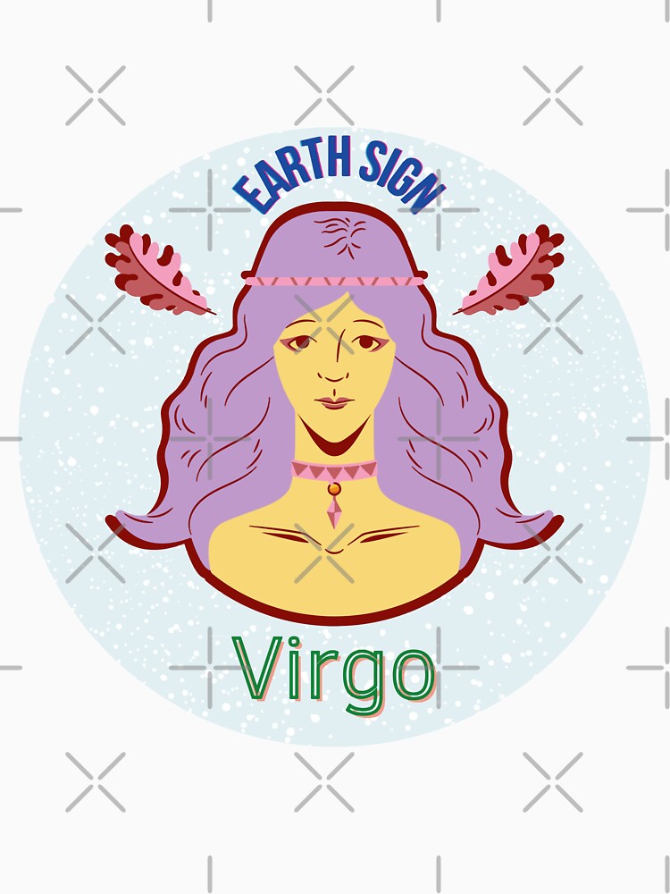 Zodiac sign-VIRGO by Elizzart T-Shirts, Hoodie, Sweatshirt | BlankRebels.com (Image 3)