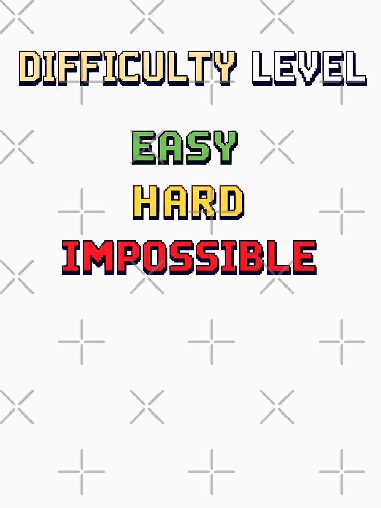 Select You Difficulty: Retro Gaming Screen by Jollys-ArtShop T-Shirts, Hoodie, Sweatshirt | BlankRebels.com (Image 3)