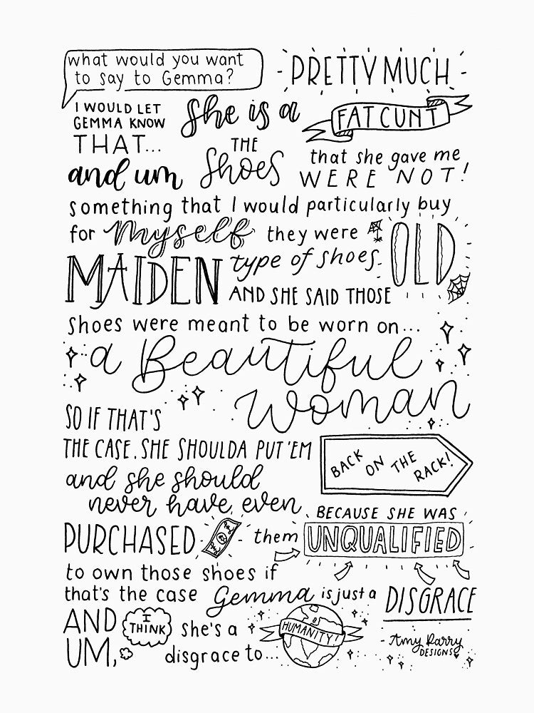 TIFFANY POLLARD “pretty much I would let Gemma know” print by InkandHoney T-Shirts, Hoodie, Sweatshirt (Image 3)