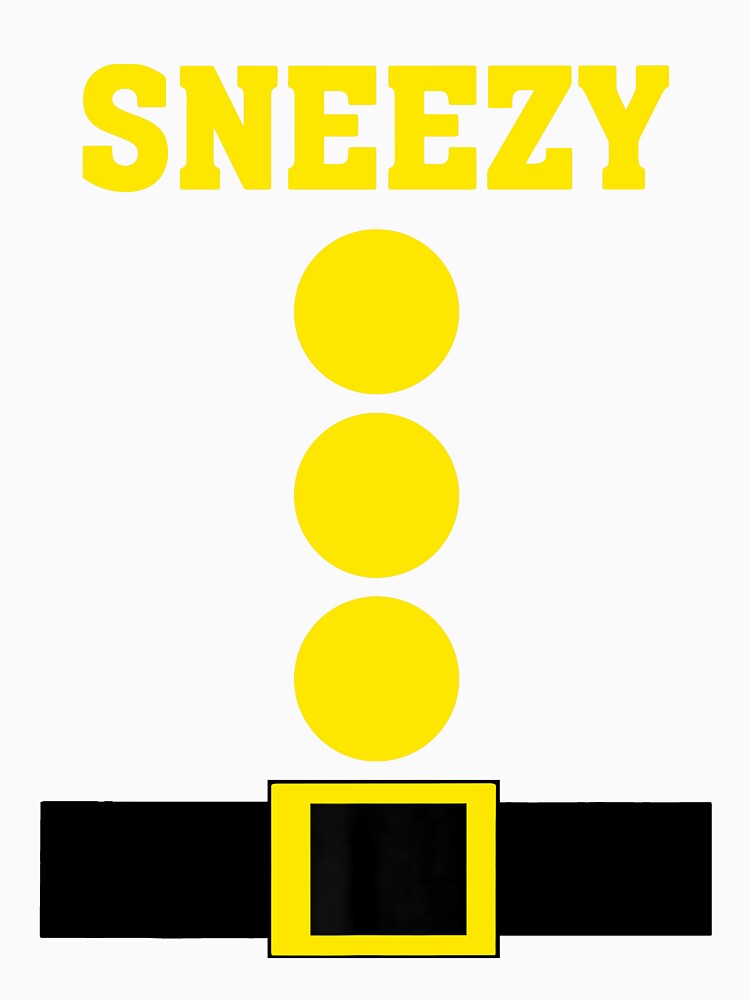 Sneezy Funny Brown Dwarf Costume Lazy Halloween by DNW-art T-Shirts, Hoodie, Sweatshirt | BlankRebels.com (Image 3)