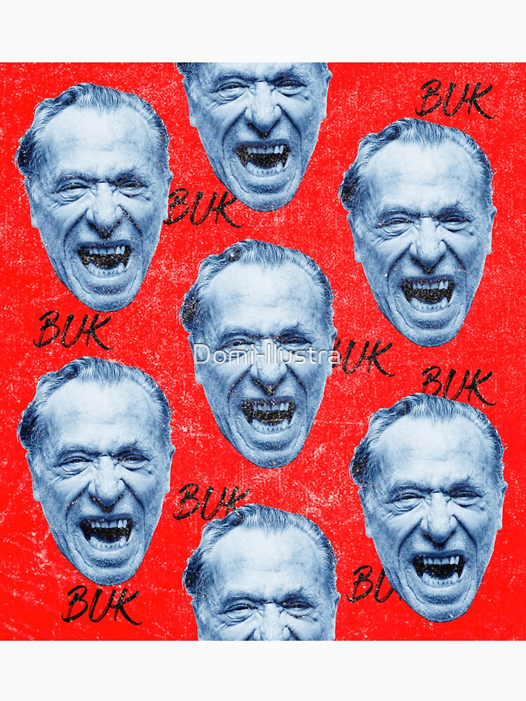 Bukowski pop art by Domi-llustra T-Shirts, Hoodie, Sweatshirt | BlankRebels.com (Image 3)