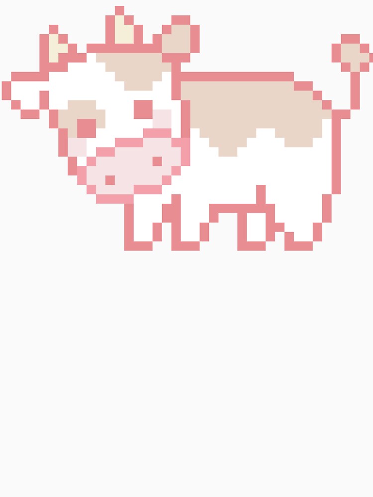 pixel cow by PixelArtiste T-Shirts, Hoodie, Sweatshirt | BlankRebels.com (Image 3)