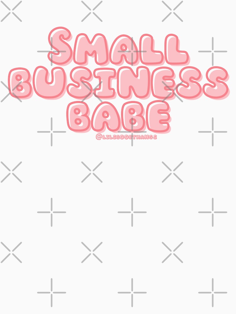 Small business babe. v9 | @lilsboobthangs by lilsboobthangs T-Shirts, Hoodie, Sweatshirt | BlankRebels.com (Image 3)