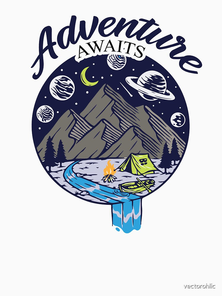 Adventure Awaits Explore Everything Vectorohlic by vectorohlic T-Shirts, Hoodie, Sweatshirt | BlankRebels.com (Image 3)