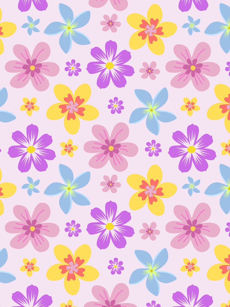 Floral Seamless Pattern Design by Anongdesign T-Shirts, Hoodie, Sweatshirt | BlankRebels.com (Image 3)