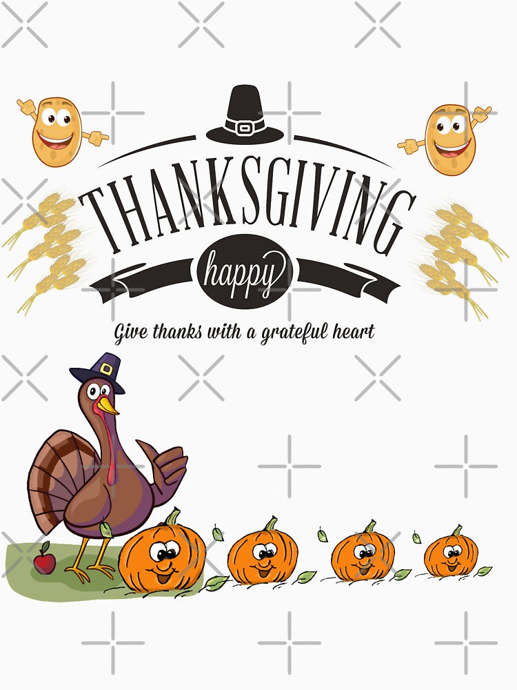 Thanksgiving Art by customgiftstore T-Shirts, Hoodie, Sweatshirt | BlankRebels.com (Image 3)