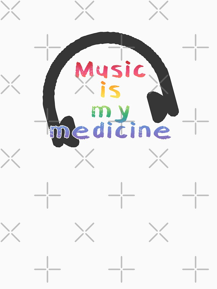 Music is my medicine by StarsXChaser T-Shirts, Hoodie, Sweatshirt | BlankRebels.com (Image 3)
