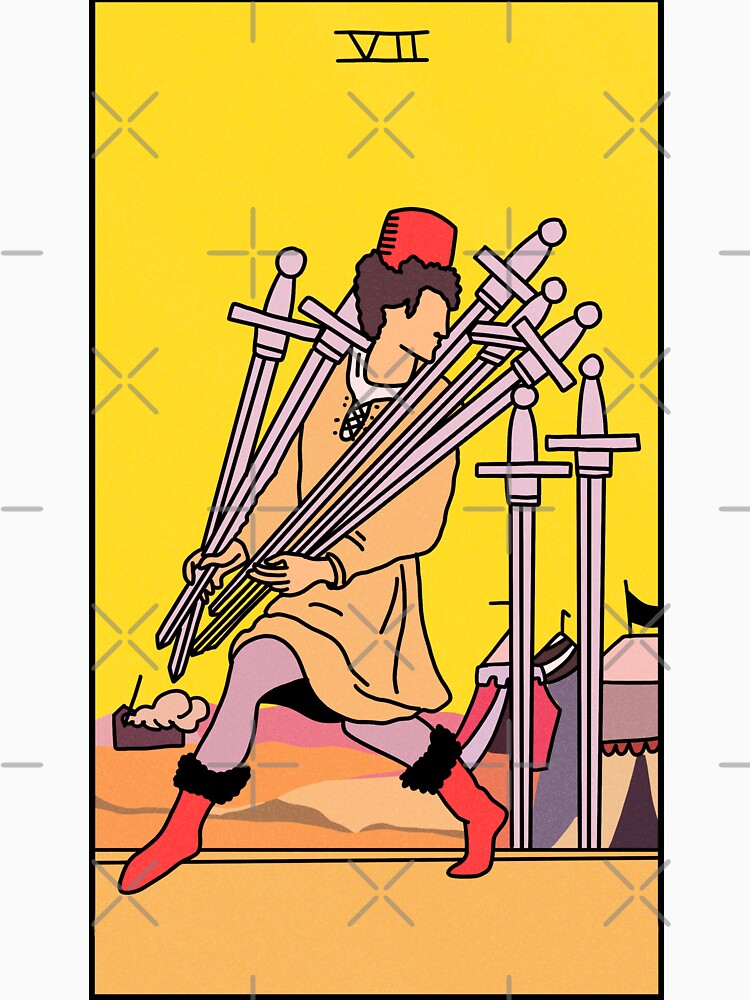 7 of Swords by RubyGoesBananas T-Shirts, Hoodie, Sweatshirt | BlankRebels.com (Image 3)