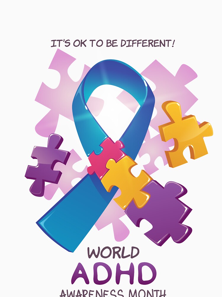 It's ok to be different! ADHD Awareness Month 2021 by SME-Store T-Shirts, Hoodie, Sweatshirt | BlankRebels.com (Image 3)