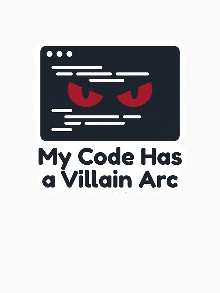 My Code Has a Villain Arc Developer Programmer by DuckShip