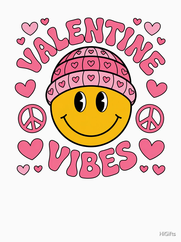 Valentine Vibes by HiGifts T-Shirts, Hoodie, Sweatshirt | BlankRebels.com (Image 3)