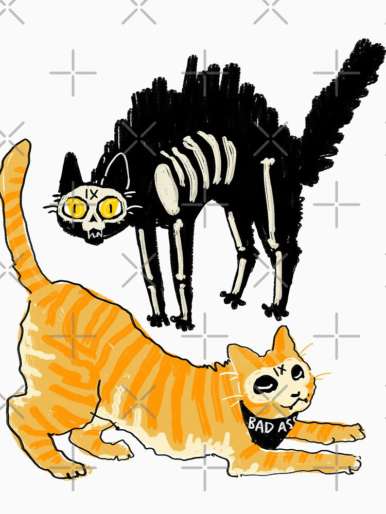 The Locked Tomb - Gideon and Harrow Cats by rainie-png
