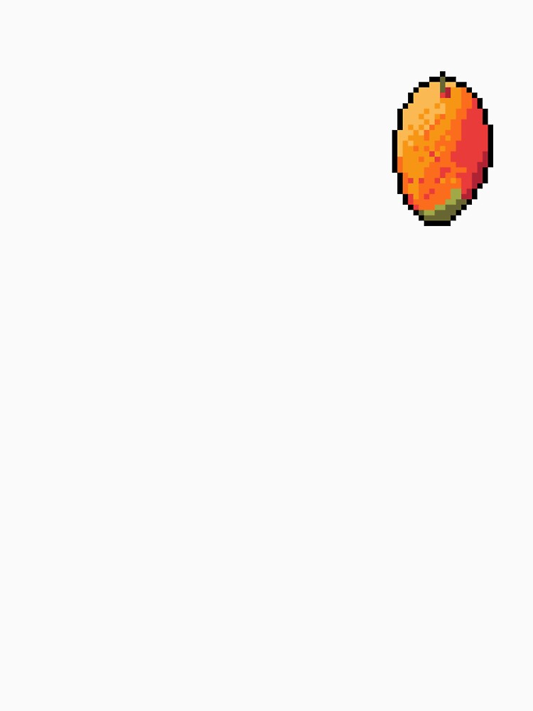 Pixel Mango - pixel food art by LittleFoodShop T-Shirts, Hoodie, Sweatshirt | BlankRebels.com (Image 3)
