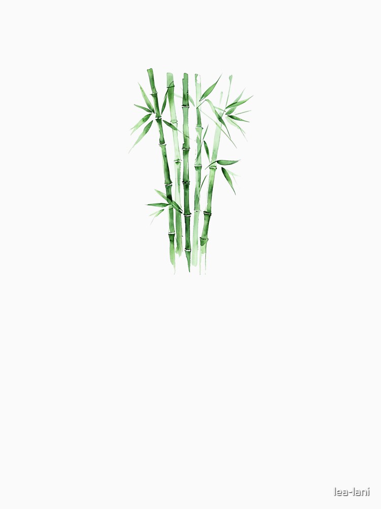 Aesthetic Watercolor Bamboo | Trendy VSCO Girl Cool by lea-lani T-Shirts, Hoodie, Sweatshirt | BlankRebels.com (Image 3)