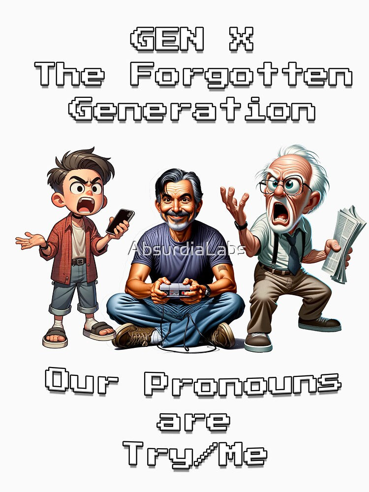 Generation Wars - Caught in the middle by AbsurdiaLabs T-Shirts, Hoodie, Sweatshirt | BlankRebels.com (Image 3)