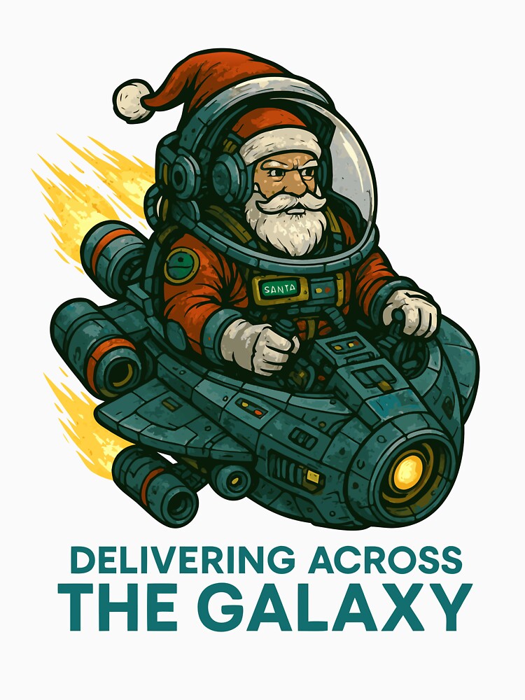 Space Sled by Remy490 T-Shirts, Hoodie, Sweatshirt | BlankRebels.com (Image 3)